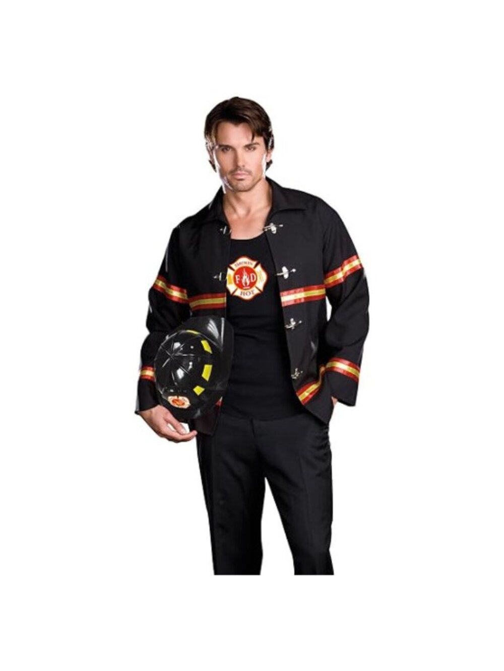 Dreamgirl Men's Smoking Hot Fireman Costume